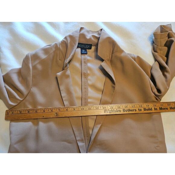 Rachel Zoe Brown Blazer Womens Sz Medim - Picture 5 of 9